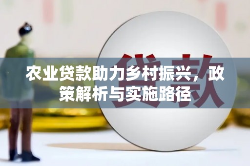 虞城农业贷款助力乡村振兴，政策解析与实施路径