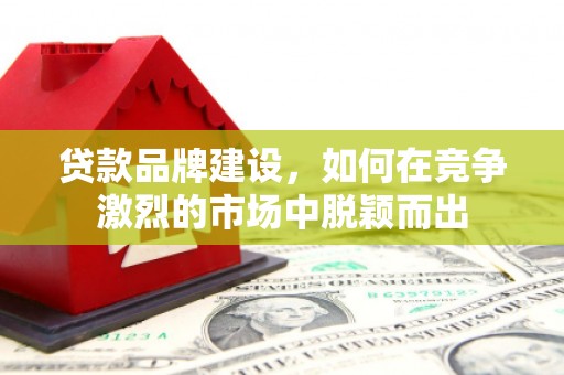 会理贷款品牌建设，如何在竞争激烈的市场中脱颖而出
