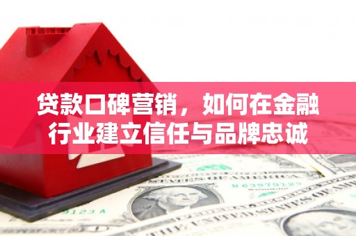 天元贷款口碑营销，如何在金融行业建立信任与品牌忠诚