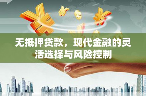 观音无抵押贷款，现代金融的灵活选择与风险控制