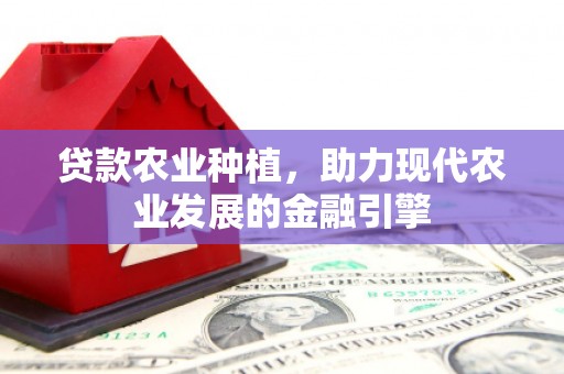 嘉祥贷款农业种植，助力现代农业发展的金融引擎
