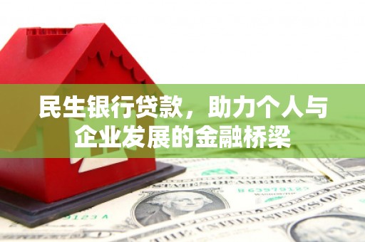 阜宁民生银行贷款，助力个人与企业发展的金融桥梁