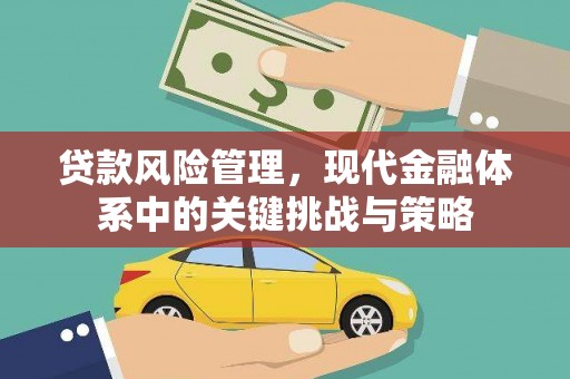 陇川贷款风险管理，现代金融体系中的关键挑战与策略