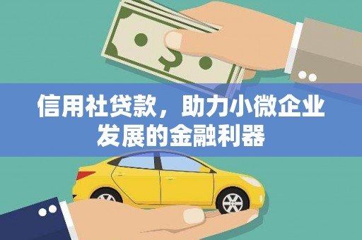 信州信用社贷款，助力小微企业发展的金融利器