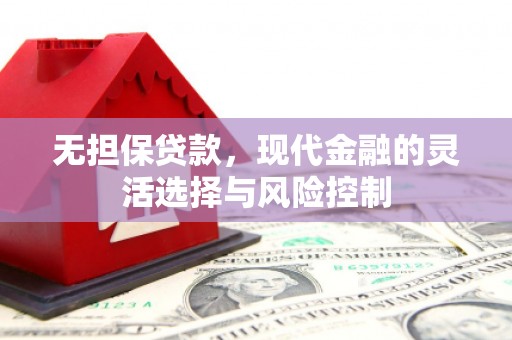 海港无担保贷款，现代金融的灵活选择与风险控制
