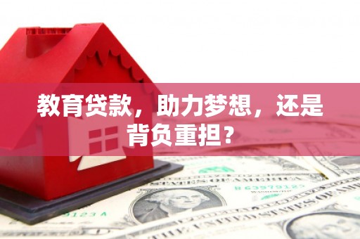 临安教育贷款，助力梦想，还是背负重担？