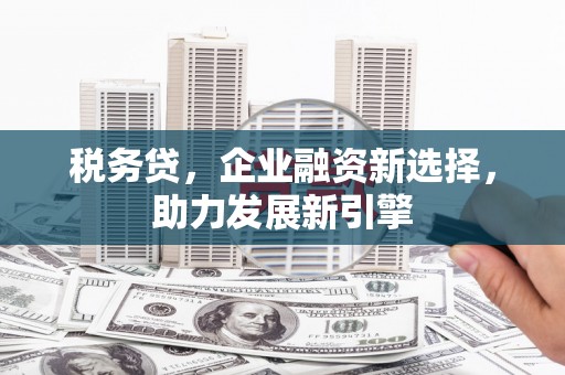 春日税务贷，企业融资新选择，助力发展新引擎
