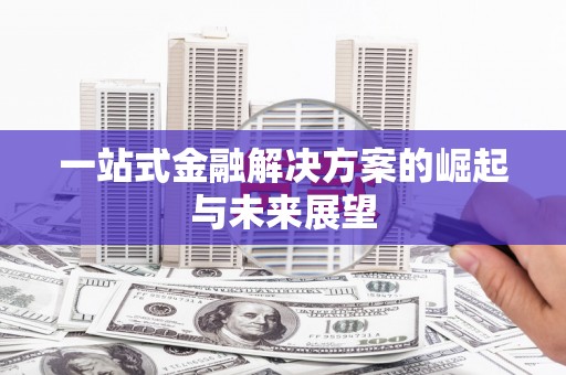 颍上一站式金融解决方案的崛起与未来展望